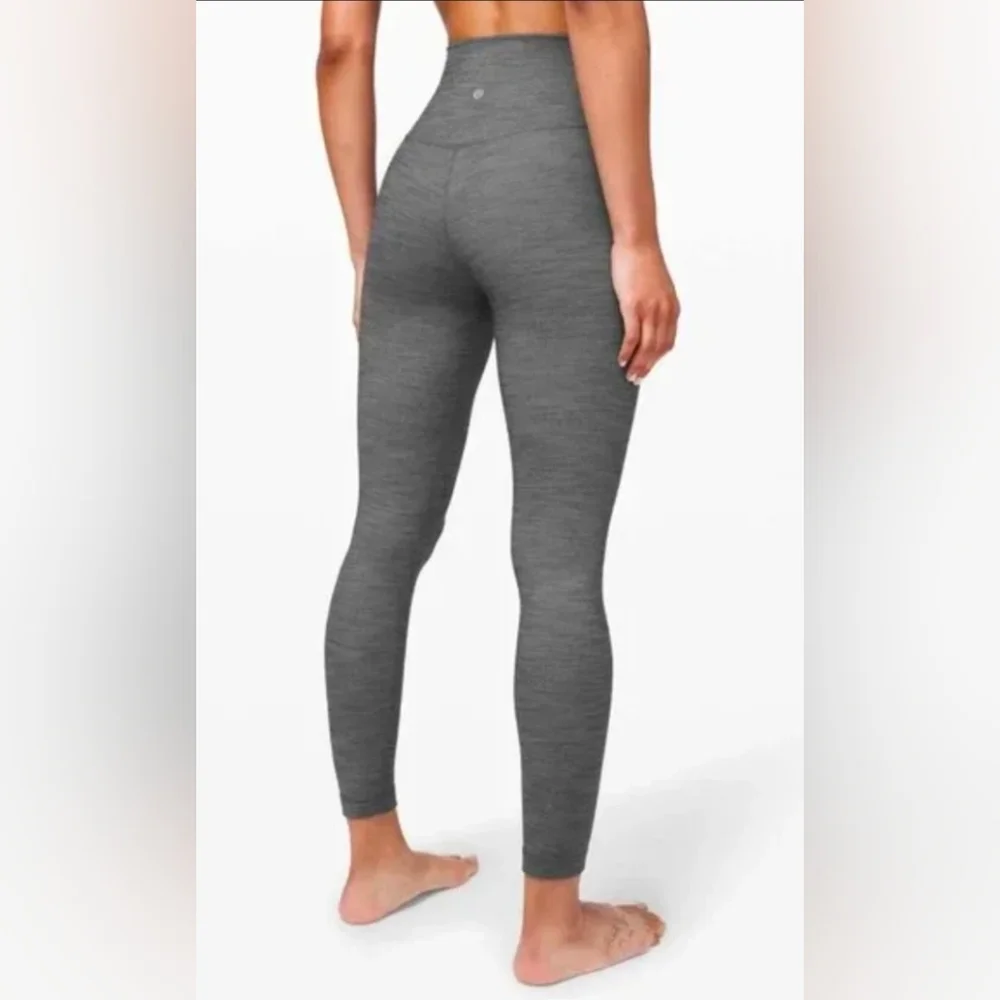 Lululemon Athletica Charcoal Leggings, Size Extra Small/Small